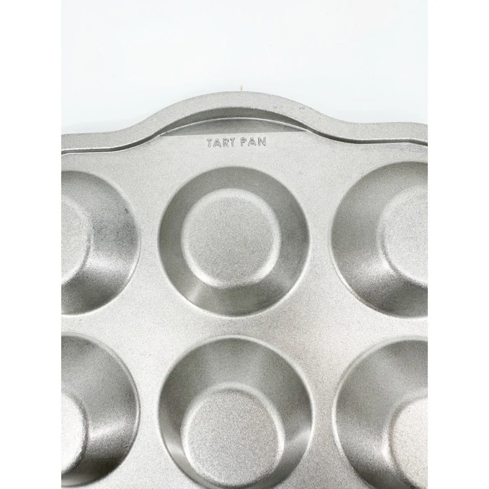 2 - Nordic Ware 12 Count Tart Heavy Duty Cast Aluminum Quiche Mini Muffin Pans